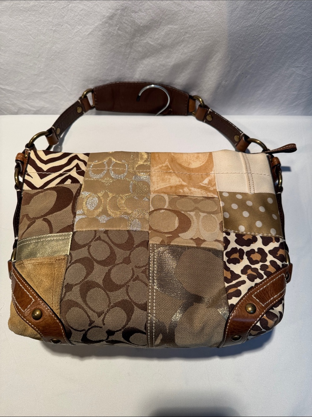 Coach Carly 10814 Y2K Patchwork Hobo Shoulder bag - Picture 4 of 14